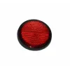 reflector rond universeel 57mm rood