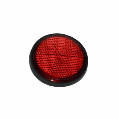 reflector rond universeel 57mm rood