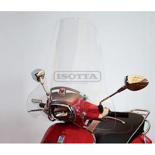 windscherm isotta + bev. set hoog helder vespa past op sprint