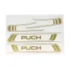 stickerset puch goud past op maxi