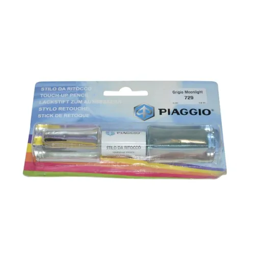 lakstift Piaggio origineel zilver moonlight 729 past op piaggio 610728m003