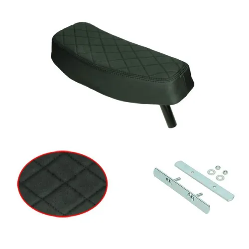 buddyseat (made in EU) model diamant zwart past op maxi, puch