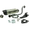 uitlaat cpl Turbokit euro-2 GP PRO alu/carbon past op zip 4t 2v m4t066-gpp