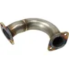 uitlaatbocht Turbokit rvs past op runner 125cc 2t, runner 180cc 2t