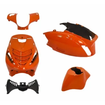 plaatwerkset DMP model SP EVO-2 dicht KTM GP1 oranje 5-delig past op zip2000