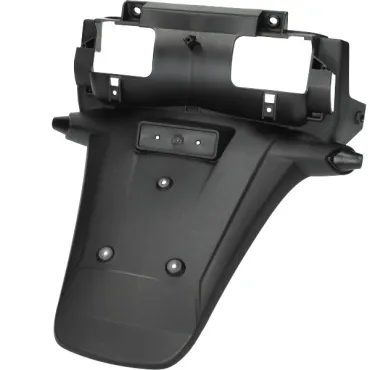 achterspatbord Piaggio origineel euro-4/5 zwart past op mp3 500cc, mp3-300cc, mp3-400cc 1b004838