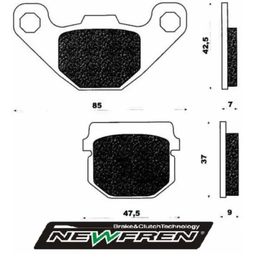 remblokset newfren past op address, buxy rs, cpi, kisbee 4t, rush, speedake, tgb fd0085