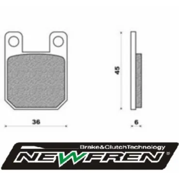 remblokset newfren mod. ajp past op dragster, gpr, hunter, katana, ludix, predator, rx, speedfight fd0094