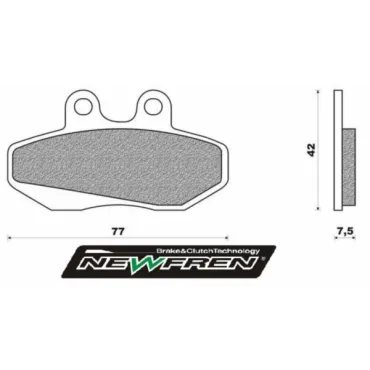 remblokset newfren past op gpr, rx, senda drd pro fd0162