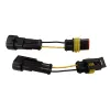 adapter Power1 knipperlicht euro-4/5 verloop naar n.t. Power1/DMP 2pcs past op primavera 4t-3v, sprint 4t-3v, zip 4t