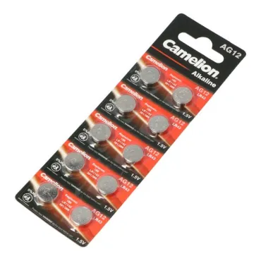 batterij camelion 1,5v LR43 knoop cel 10 stuks