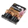 batterij duracell 1,5v AA 4 stuks