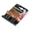 batterij duracell 1,5v AAA 4 stuks