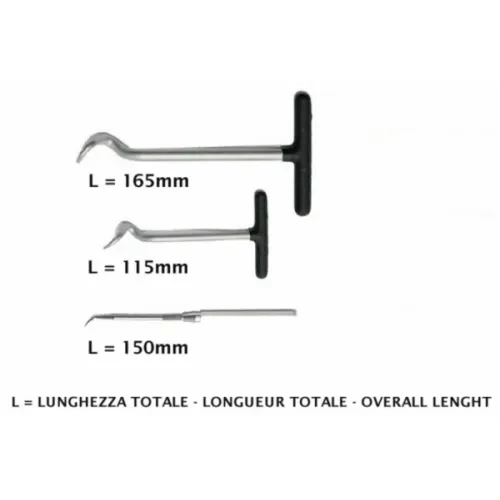 gereedschap buzzetti o-ring keerring demontage set 3 stuks 4943