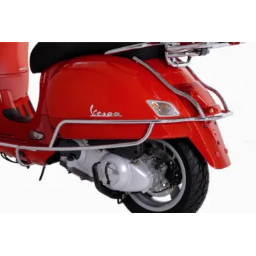 sierbeugelset Piaggio origineel zijscherm vespa chroom past op gts 125cc, gts 250cc, gts alle mod., gts super 300cc, GTS300 euro