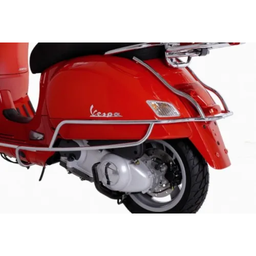 sierbeugelset Piaggio origineel zijscherm vespa chroom past op gts 125cc, gts 250cc, gts alle mod., gts super 300cc, GTS300 euro