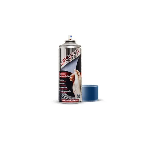 spuitlak wrapper blauw plastidip 400mL spuitbus