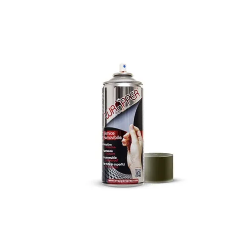 spuitlak wrapper plastidip 400mL spuitbus grijs/groen