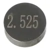 klepstelplaatje 2.525mm past op sco piaggio 4t-4v