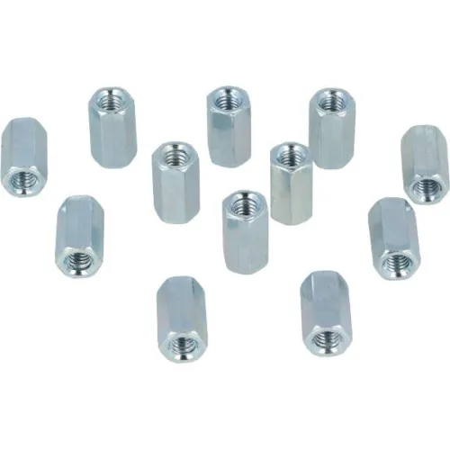 uitlaatmoer hoog m6x18mm 12pcs