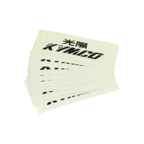 sticker woord [kymco] 8cm zwart