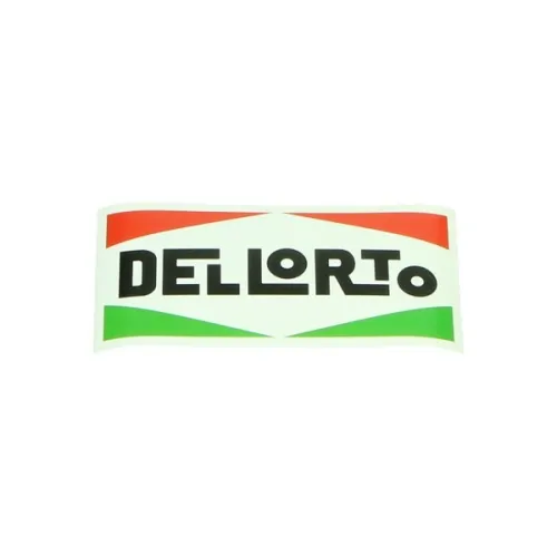 sticker dellorto origineel dellorto 10x5