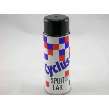 spuitlak 98/A zwart 400ml past op fly, gts, primavera, vespa lx