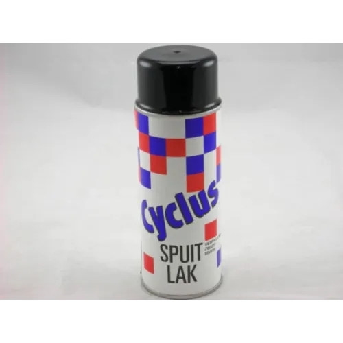 spuitlak 98/A zwart 400ml past op fly, gts, primavera, vespa lx