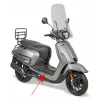 sierstrip kymco orig treeplank rechts zwart mat past op new like 64317-acc1-e10-n1p