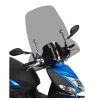 windscherm kymco orig + bev. set hoog smoke past op agility 16+ 299200141s