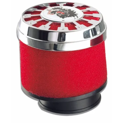 powerfilter malossi e13 recht 42-58mm rood 049802