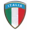 sticker univ vlag italie groot 3d per stuk