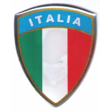 sticker univ vlag italie groot 3d per stuk