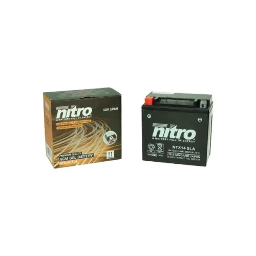 accu nitro ntx14-bs/ytx14-bs sla/gel o.a. MP3 BMW 12amp