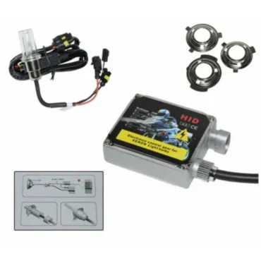 verlichtingsset DMP xenon gelijkstroom niet voor piaggio (hid DC accu)opop