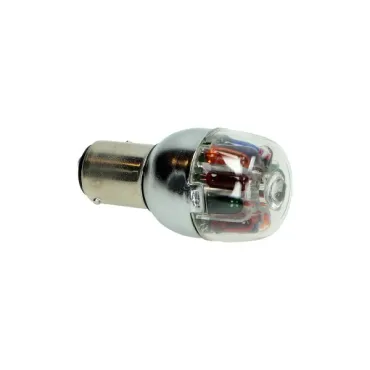 lamp 12V DMP led smal ba15s multi-coloropop