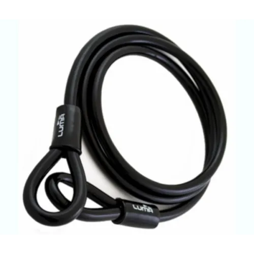 slot luma kabel loop 1.8m zwart