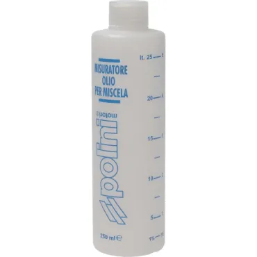 maatbeker polini 2t mengolie 250ml 121.500