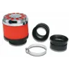 powerfilter malossi mhr e13 recht 42-58mm chroom/rood 0413528