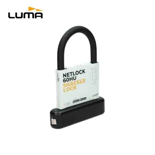 slot luma beugel art 3-sterren + met alarm en gps app op telefoon 245mm zwart 60hu