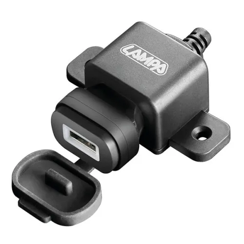 aansluiting lampa USB universeel 12/24v (snellader) motor/scooter 38878