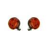 knipperlichtset rond zwart 2pcs past op simson