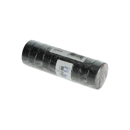 isolatietape pvc 19mm zwart per 10 rollen