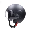 helm CAB demi-jet E-06 keur comfort S zwart mat/zwart