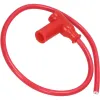 bougiekap + kabel silicone (B) rood past op univ