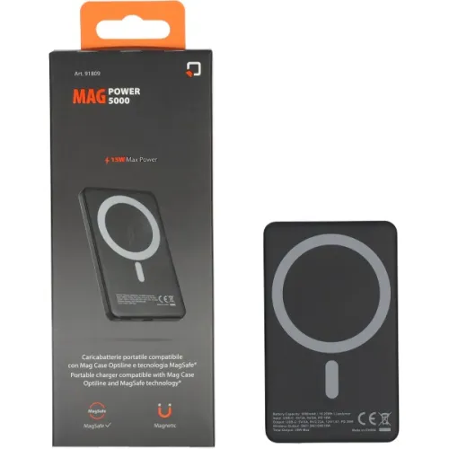 powerbank optiline MAG power 5000 compatibel met magnetic case 91809