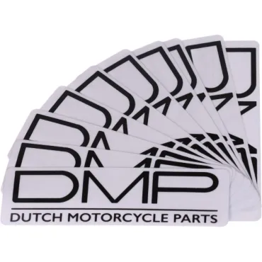 sticker DMP (100x30mm) 10 stuks