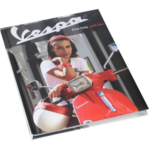 accessoire boek historie Vespa in het NL