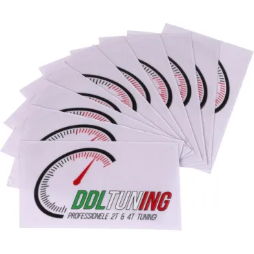 sticker DDL 80x40mm 10 stuks