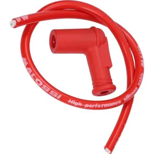 bougiekap malossi + kabel silicone race rood past op univ 5519221